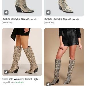 Dolce Vita Isobel Boots size 8.5